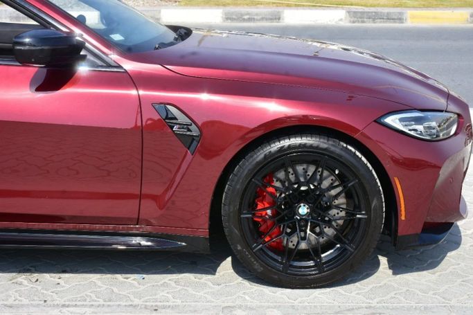 Подержанный BMW M4 Competition Package G82/G83, 3.0 л, 2024 в Шардже от Alfaris Used Cars Красный цвет. Other | AUTO.AE