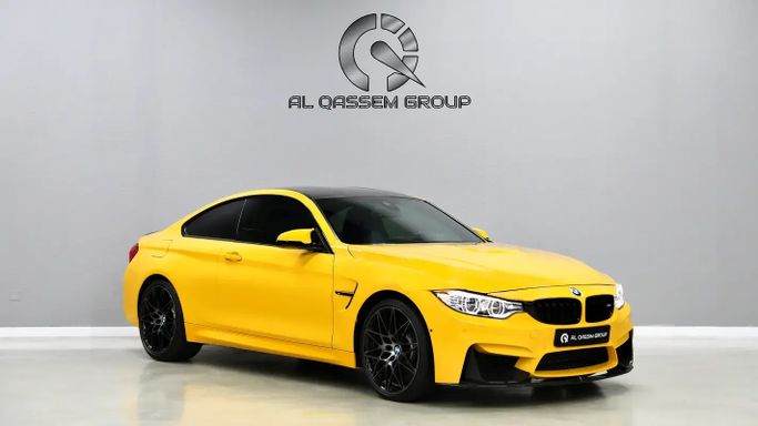 مستعملة BMW M4 عملية فيس ليفت F82/F83, 3.0 l, 2020 في في الشارقة من Al Qassem Cars Trading، اللون أصفر. المواصفات الكورية | AUTO.AE | إعلان #273712