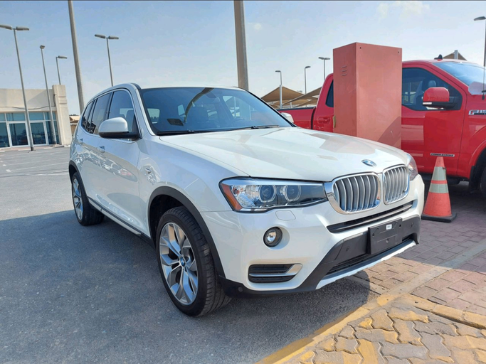Used BMW X3 M40i III (G01), 3.0 l, 2017 in Sharjah by MK Cars, White color. American Specs | AUTO.AE