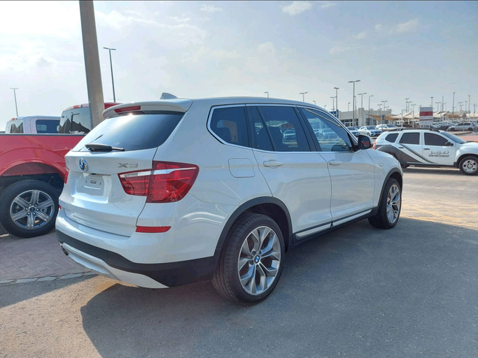 Used BMW X3 M40i III (G01), 3.0 l, 2017 in Sharjah by MK Cars, White color. American Specs | AUTO.AE