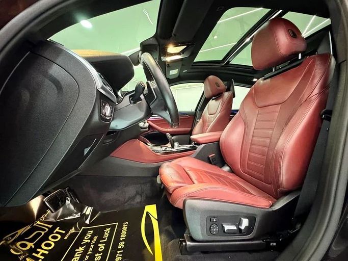 Used BMW X4 M40i II (G02) Facelift, 3.0 l, 2022 in Sharjah by Ayoon Alhoot Motors, Black color. GCC Specs | AUTO.AE