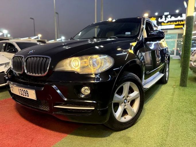 Подержанный BMW X5 3.0si II (E70), 3.0 л, 2008 в Шардже от Al Muhtaref Used Cars Черный цвет. GCC | AUTO.AE