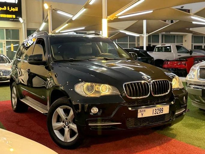 Подержанный BMW X5 3.0si II (E70), 3.0 л, 2008 в Шардже от Al Muhtaref Used Cars Черный цвет. GCC | AUTO.AE