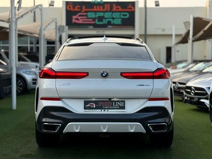 Used BMW X6 M III (F96), 4.4 l, 2022 in Sharjah by Speed Line Used Cars, White color. GCC Specs | AUTO.AE