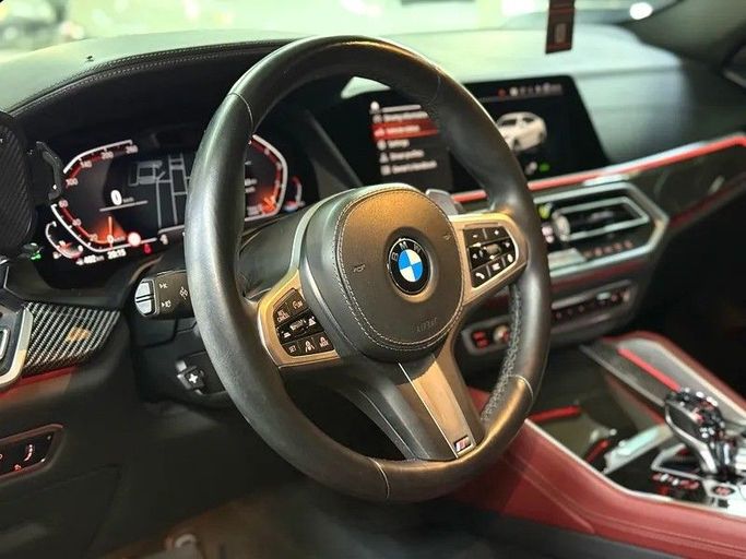 Used BMW X6 M III (F96), 4.4 l, 2022 in Sharjah by Speed Line Used Cars, White color. GCC Specs | AUTO.AE