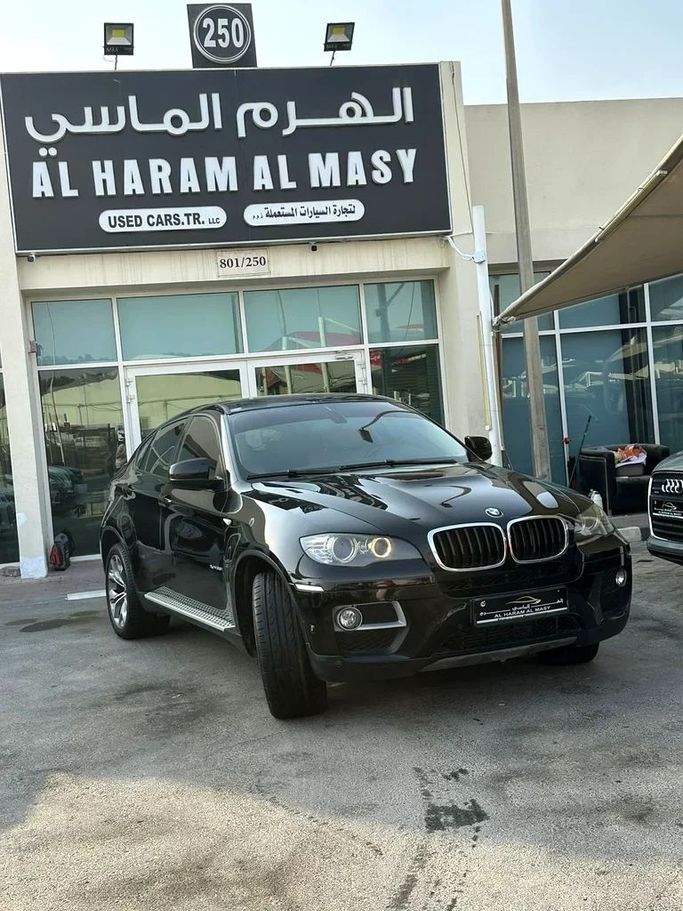 Used BMW X6 50i I (E71) Facelift, 4.4 l, 2013 in Sharjah by Al Haram Al Masy, Black color. GCC Specs | AUTO.AE