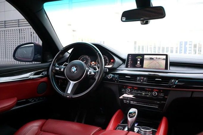 Used BMW X6 35i II (F16), 3.0 l, 2019 in Sharjah by Al Rukin Al Saudi, Red color. GCC Specs | AUTO.AE