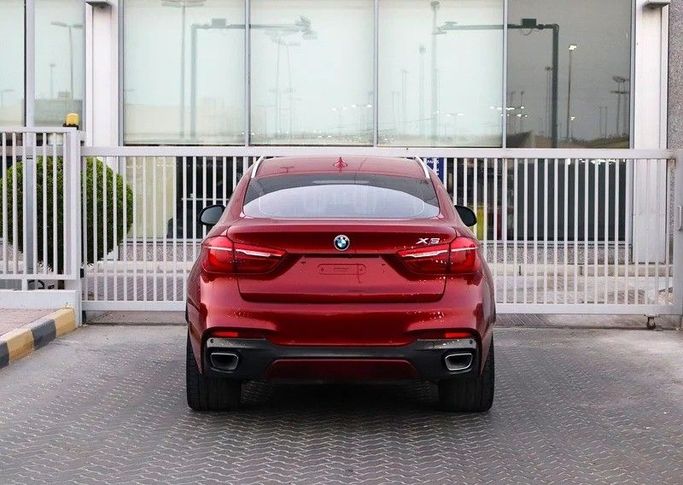 Used BMW X6 35i II (F16), 3.0 l, 2019 in Sharjah by Al Rukin Al Saudi, Red color. GCC Specs | AUTO.AE