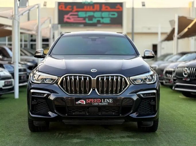 مستعملة BMW X6 M50i xDrive III (G06), 4.4 l, 2023 في في الإمارات, الشارقة من Speed Line Used Cars، اللون أزرق. مواصفات الخليج | AUTO.AE | إعلان #275899