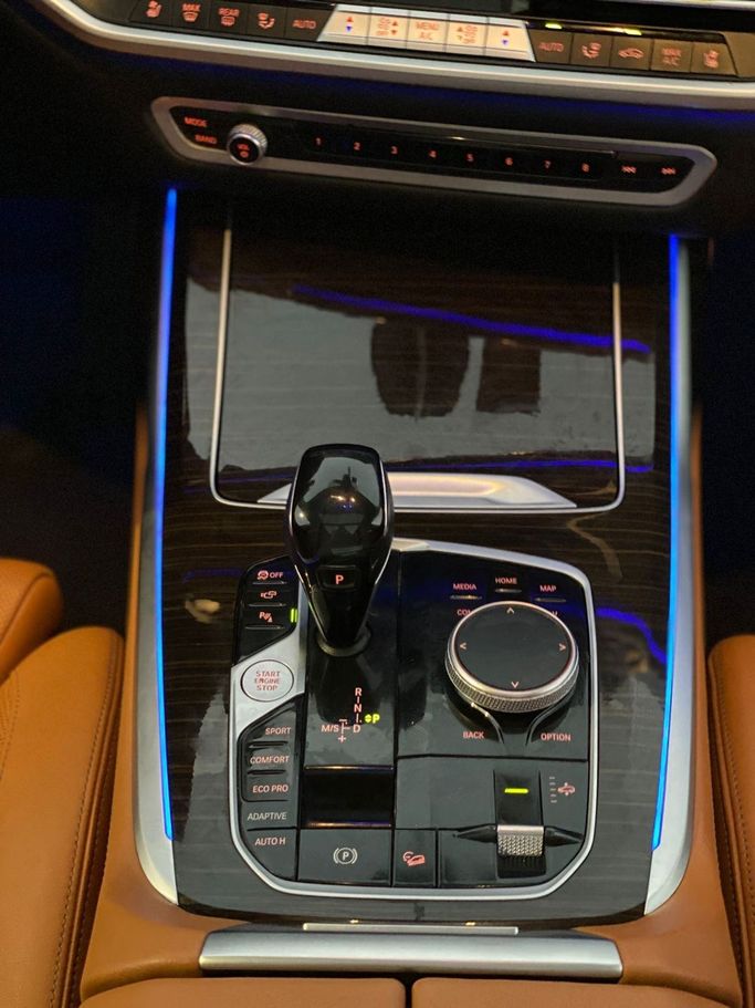 Used BMW X7 40i I (G07), 3.0 l, 2021 in Sharjah by Najmat Almajarah Motors, Black color. American Specs | AUTO.AE