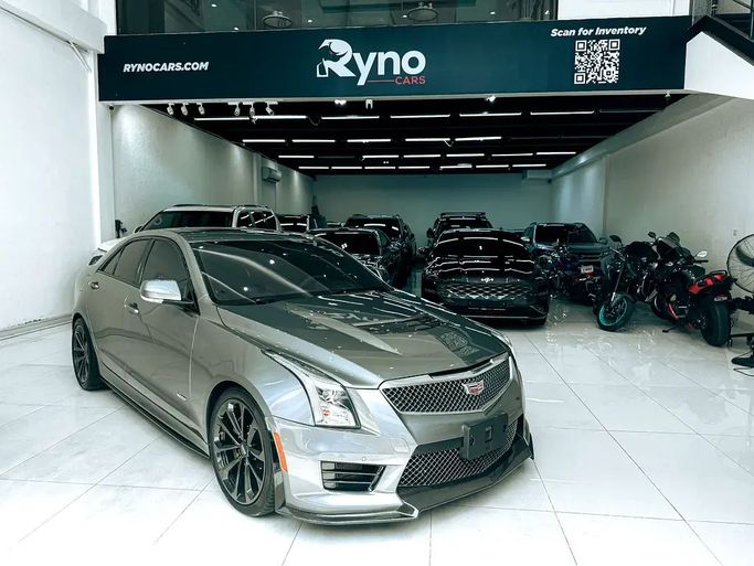 Подержанный Cadillac ATS-V, 3.6 л, 2018 в Шардже от Ryno Cars Серый цвет. GCC | AUTO.AE