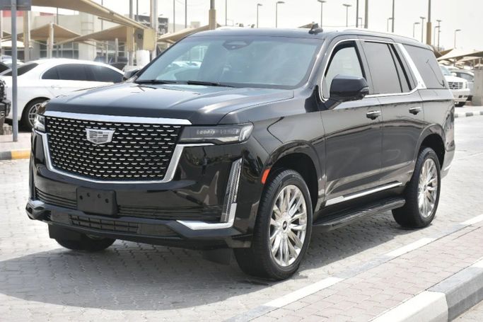 Used Cadillac Escalade V, 6.2 l, 2021 in Sharjah by Alfaris Used Cars, Black color. Other | AUTO.AE