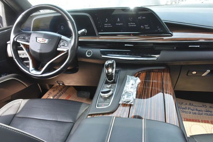 Used Cadillac Escalade V, 6.2 l, 2021 in Sharjah by Alfaris Used Cars, Black color. Other | AUTO.AE