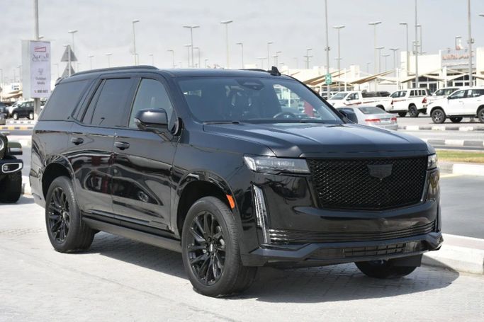 Used Cadillac Escalade V, 6.2 l, 2023 in Sharjah by Alfaris Used Cars, Black color. Other | AUTO.AE