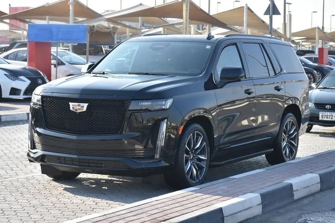 Used Cadillac Escalade V, 6.2 l, 2022 in Sharjah by Alfaris Used Cars, Black color. Other | AUTO.AE
