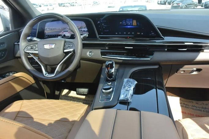 Used Cadillac Escalade ESV V, 6.2 l, 2023 in Sharjah by Alfaris Used Cars, Green color. Other | AUTO.AE