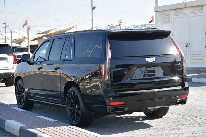 Used Cadillac Escalade ESV V, 6.2 l, 2023 in Sharjah by Alfaris Used Cars, Black color. Other | AUTO.AE