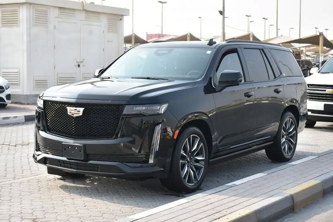 Used Cadillac Escalade V, 6.2 l, 2022 in Sharjah by Alfaris Used Cars, Black color. Other | AUTO.AE