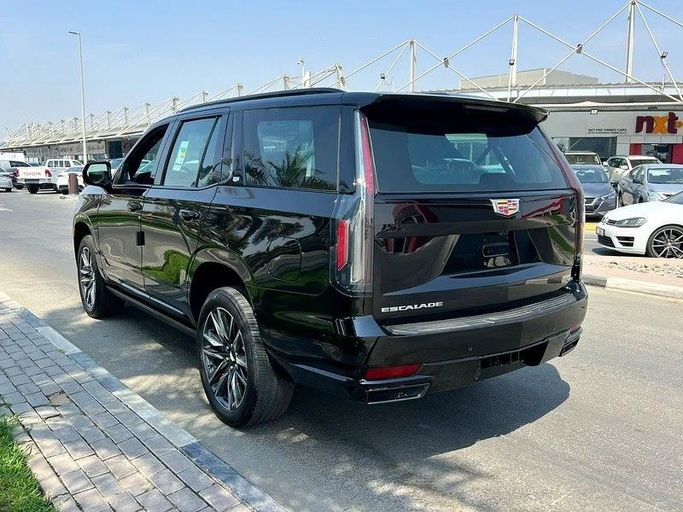 New Cadillac Escalade V, 6.2 l, 2024 in Sharjah by First Choice Cars, Black color. GCC Specs | AUTO.AE