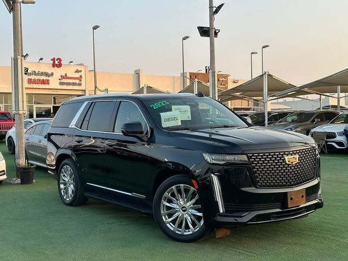 Used Cadillac Escalade V, 3.0 l, 2023 in Sharjah by Badar Used Cars, Black color.  | AUTO.AE