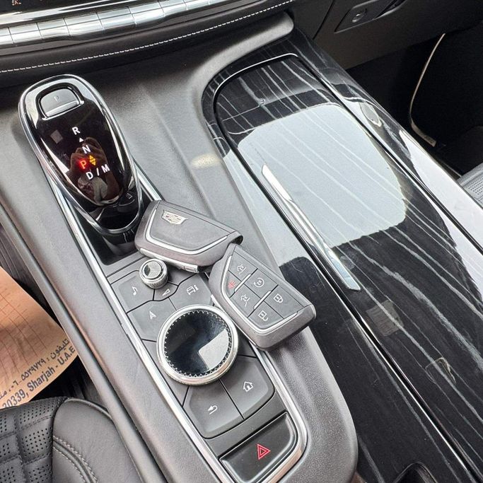 Used Cadillac Escalade-V I, 6.2 l, 2024 in Sharjah by Alfaris Used Cars, Red color. Other | AUTO.AE