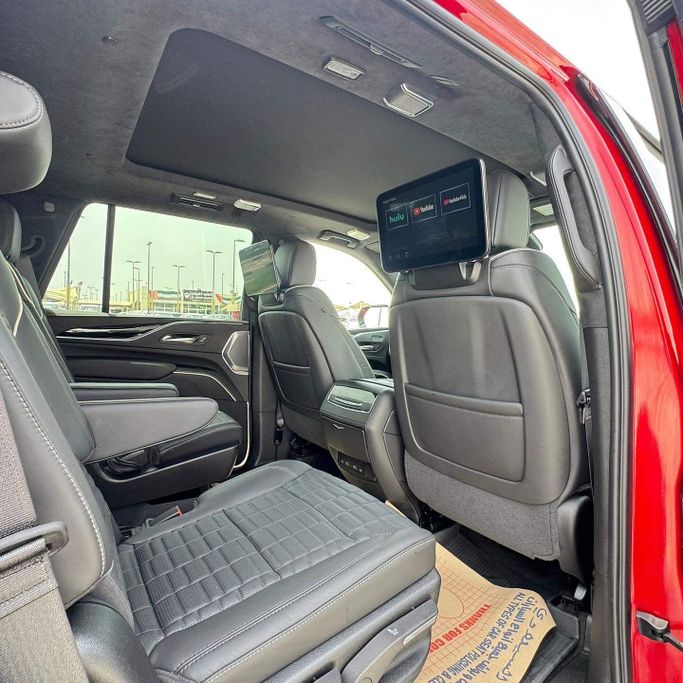 Used Cadillac Escalade-V I, 6.2 l, 2024 in Sharjah by Alfaris Used Cars, Red color. Other | AUTO.AE