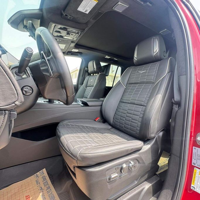Used Cadillac Escalade-V I, 6.2 l, 2024 in Sharjah by Alfaris Used Cars, Red color. Other | AUTO.AE