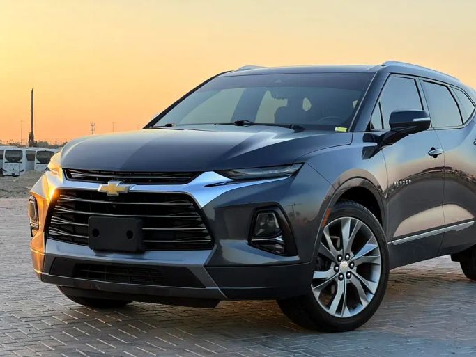 Подержанный Chevrolet Blazer III, 3.6 л, 2021 в Шардже от Sama Al Sham Cars Черный цвет. GCC | AUTO.AE