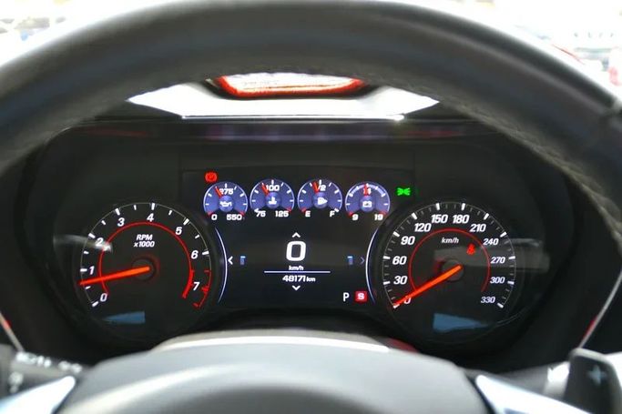 Used Chevrolet Camaro VI Facelift, 6.2 l, 2019 in Sharjah by Wadishee Used Cars, Grey color. Korean Specs | AUTO.AE