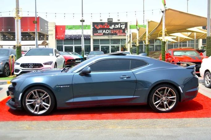 Used Chevrolet Camaro VI Facelift, 6.2 l, 2019 in Sharjah by Wadishee Used Cars, Grey color. Korean Specs | AUTO.AE