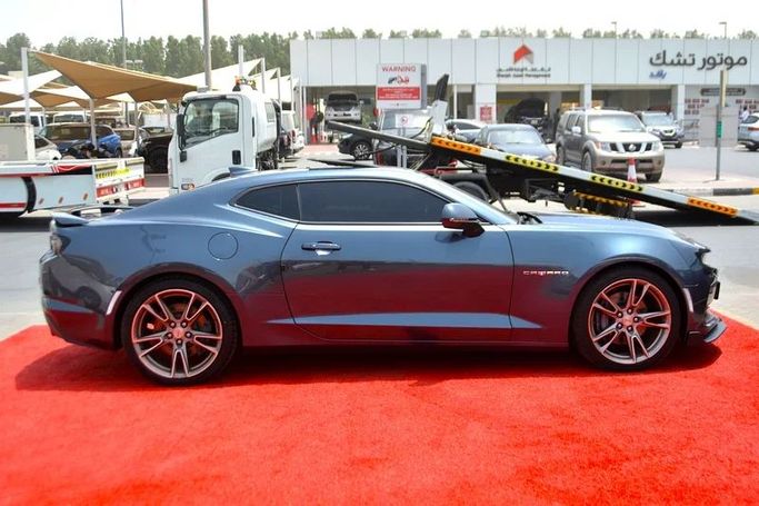 Used Chevrolet Camaro VI Facelift, 6.2 l, 2019 in Sharjah by Wadishee Used Cars, Grey color. Korean Specs | AUTO.AE