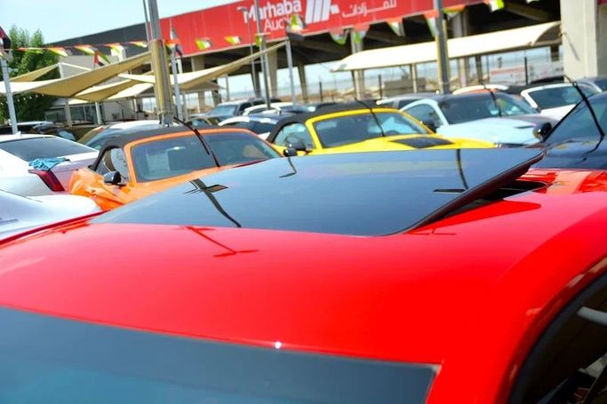 Used Chevrolet Camaro VI Facelift, 6.2 l, 2021 in Sharjah by Wadishee Used Cars, Red color. Korean Specs | AUTO.AE