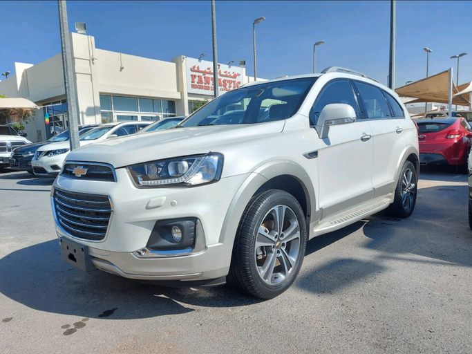 Used Chevrolet Captiva I Facelift 3, 2.4 l, 2016 in Sharjah by Fantastic Used Cars, White color. GCC Specs | AUTO.AE