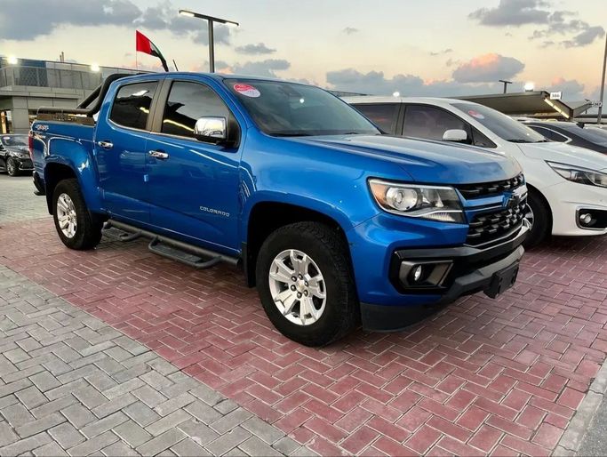 Подержанный Chevrolet Colorado II, 3.6 л, 2021 в Шардже от Korean City Used Cars Trading LLC Синий цвет. Корейская | AUTO.AE | Объявление #273500