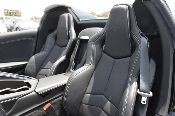 New Chevrolet Corvette C8, 6.2 l, 2025 in Sharjah by Alfaris Used Cars, Black color.  | AUTO.AE