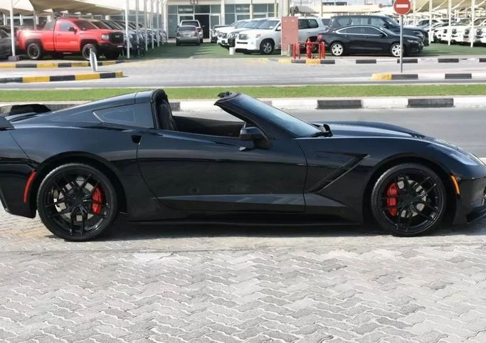 Used Chevrolet Corvette C7, 6.2 l, 2019 in Sharjah by Alfaris Used Cars, Black color. Other | AUTO.AE