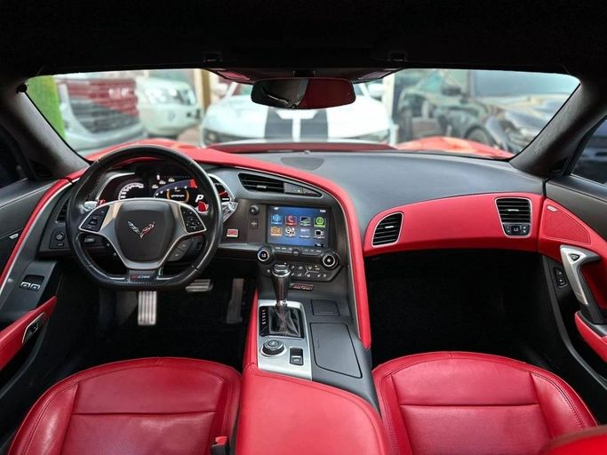 Used Chevrolet Corvette Z06 C7, 6.2 l, 2019 in Sharjah by Noor Al Seyoh Used Cars, Red color. GCC Specs | AUTO.AE