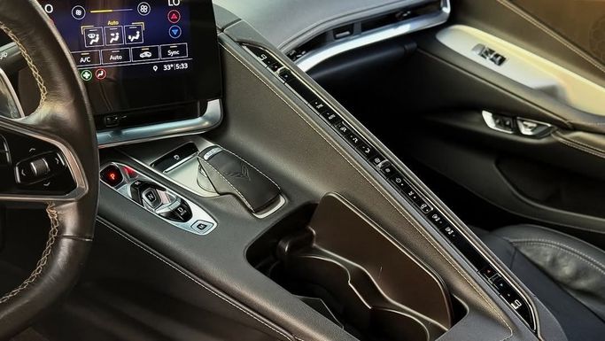 Used Chevrolet Corvette Stingray C8, 6.2 l, 2020 in Sharjah by Badar Used Cars, Black color.  | AUTO.AE