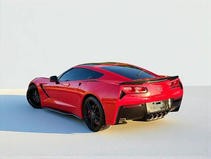 Used Chevrolet Corvette C7, 6.2 l, 2015 in Sharjah by Al Wisam Al Malaki Used Cars, Red color. GCC Specs | AUTO.AE