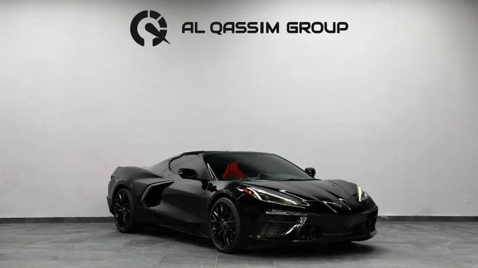 مستعملة Chevrolet Corvette Stingray C8, 6.2 l, 2022 في في الشارقة من Al Qassem Cars Trading، اللون أسود.  | AUTO.AE | إعلان #273737