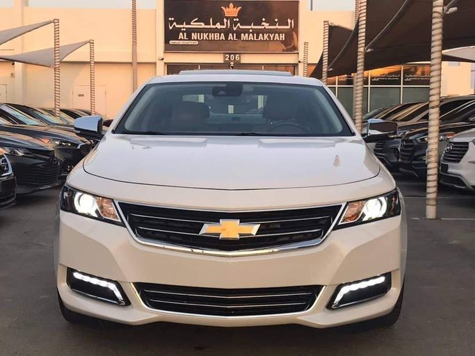 Used Chevrolet Impala X, 3.6 l, 2017 in Sharjah by Al Nukhba Al Malakyah Used Cars, White color. American Specs | AUTO.AE