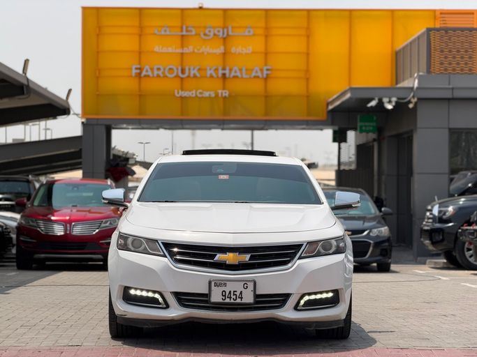 Подержанный Chevrolet Impala X, 3.6 л, 2015 в ОАЭ, Шарджа от FAROUK KHALAF Белый цвет. GCC | AUTO.AE | Объявление #275312