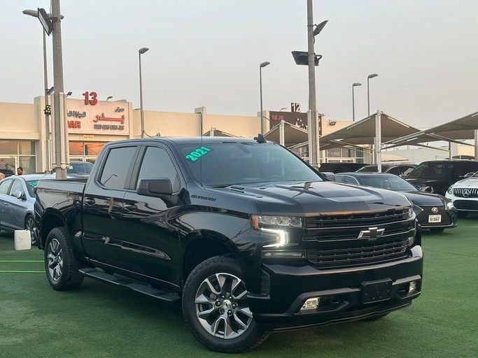 Used Chevrolet Silverado IV (T1XX), 3.0 l, 2021 in Sharjah by Badar Used Cars, Black color.  | AUTO.AE