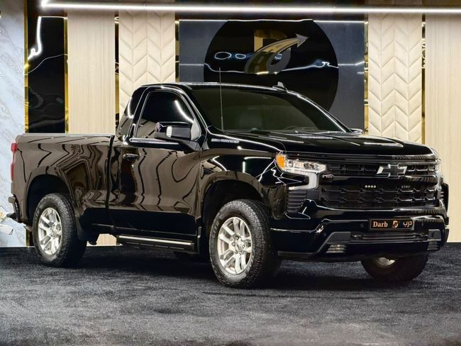 Used ⁦Chevrolet Silverado IV (T1XX) Facelift, 5.3 l, 2024⁩ in UAE, Sharjah by DARB MOTORS, Black color. GCC Specs | AUTO.AE | Listing #288018