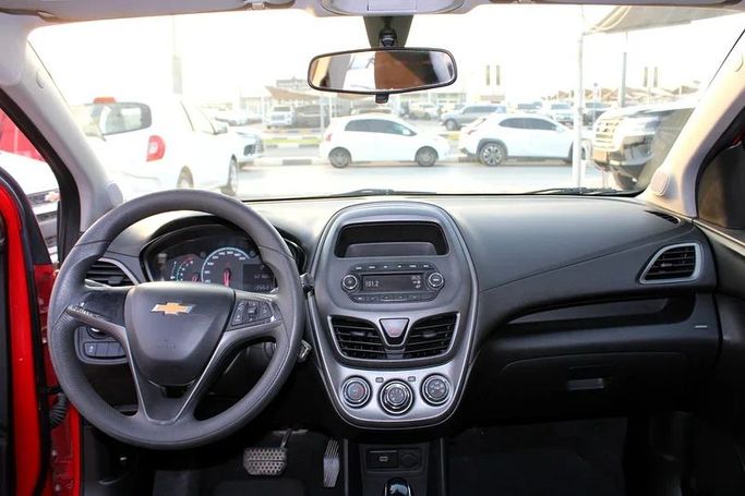 Used Chevrolet Spark IV Facelift, 1.4 l, 2019 in Sharjah by Sama alsaadah Cars, Red color. GCC Specs | AUTO.AE