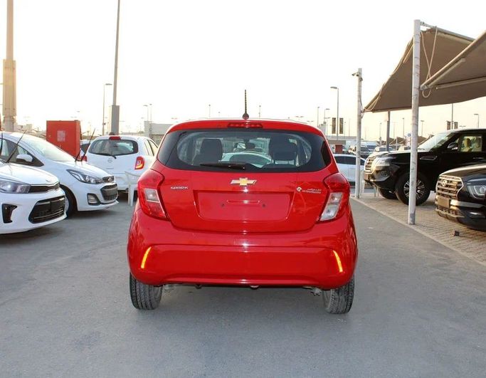 Used Chevrolet Spark IV Facelift, 1.4 l, 2019 in Sharjah by Sama alsaadah Cars, Red color. GCC Specs | AUTO.AE