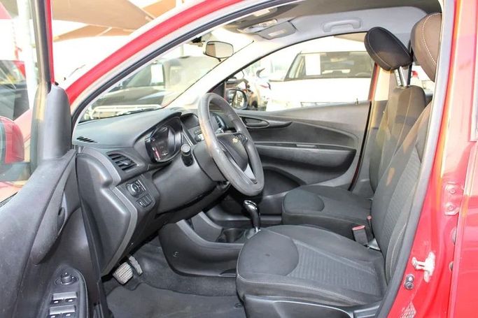 Used Chevrolet Spark IV Facelift, 1.4 l, 2019 in Sharjah by Sama alsaadah Cars, Red color. GCC Specs | AUTO.AE