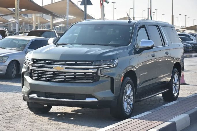 New Chevrolet Suburban XII, 5.3 l, 2023 in Sharjah by Alfaris Used Cars, Grey color. Other | AUTO.AE