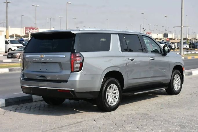Used Chevrolet Suburban XII, 5.3 l, 2023 in Sharjah by Alfaris Used Cars, Silver color. Other | AUTO.AE