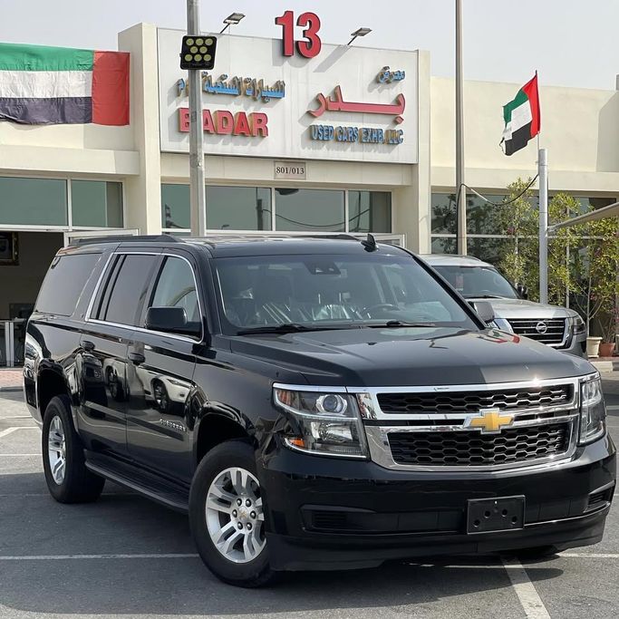 Used Chevrolet Suburban XI, 5.3 l, 2016 in Sharjah by Badar Used Cars, Black color.  | AUTO.AE